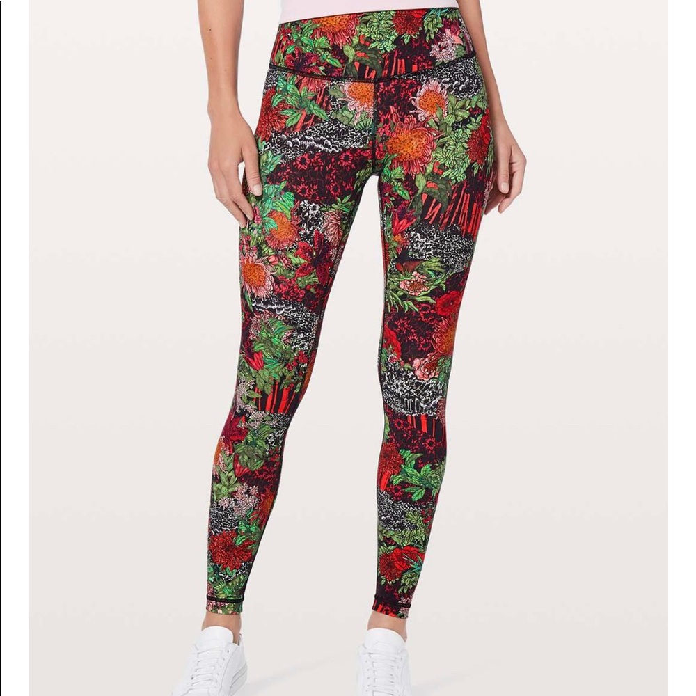 Lululemon Wunderunder sz 4 leggings with pockets